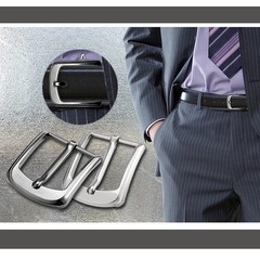 3pcs Belt Buckles Men&rsquo;s Metal Classic Belt Buckle 3.8cm 3840m…