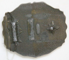 Machinists Snohomish Local 130 Belt Buckle Solid Metal Men&rsquo;s Brown 6.6 oz BB409