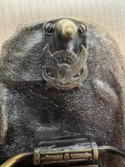 Vtg Great American Buckle Kodiak Smokeless Tobacco Bear Belt Buckle