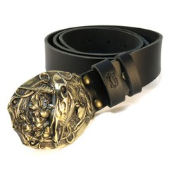 Belt Buckle « Unicorn », Immortal Beauty Belt Buckle, Unicorn with Flowers