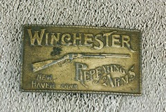 Winchester New Haven Repeating Arms belt buckle western