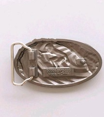 Surfer surfing surf ocean silver hawaii hawaiian Belt buckle