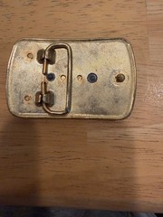 vintage horse head belt buckle