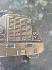 The Bergamot Brass Works Tractor Trailer Belt Buckle Made in USA 3.25&Prime;