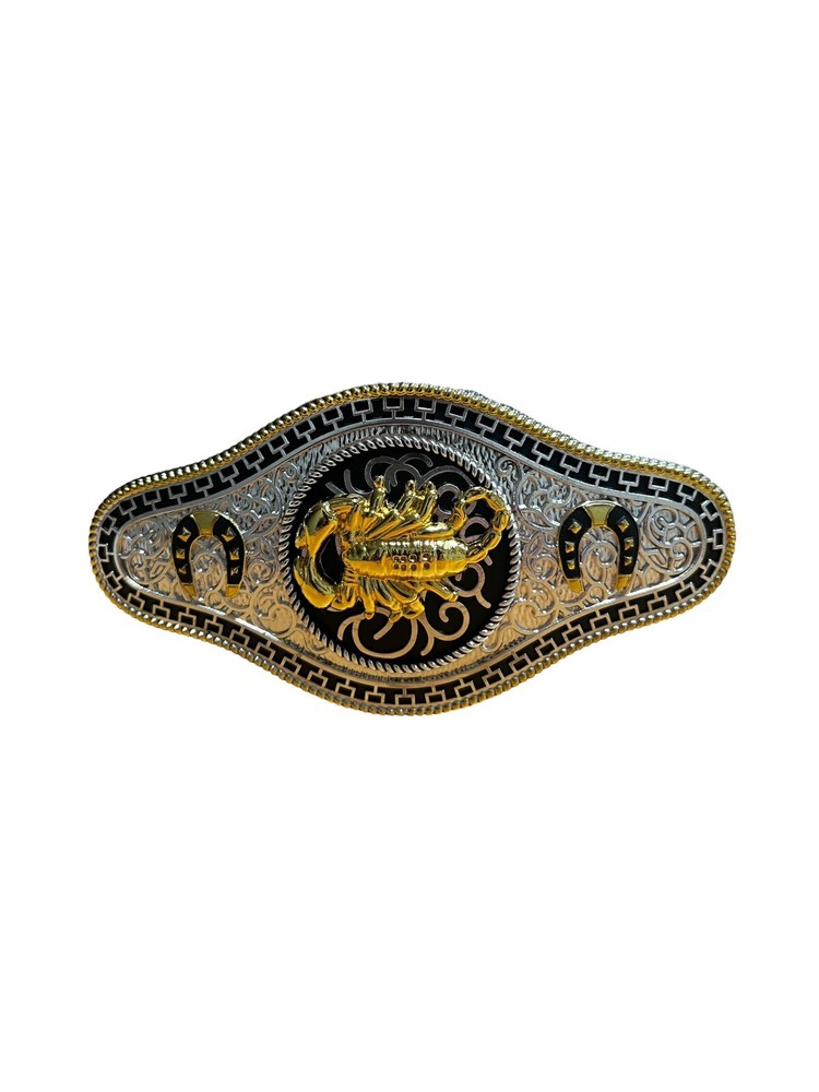 Scorpion Western Cowboy Style Buckle Hebilla Vaquera Con Alacran