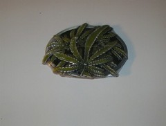 MARIJUANA LEAF POT CANNIBUS BELT BUCKLE NEW N4