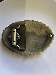 1pce Motorbike Company Belt Buckle 9x6cm Suit 4cm Belt Width