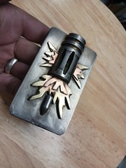AR15 Flash Suppressor Belt buckle -Handmade- RT ARTISAN WORKS