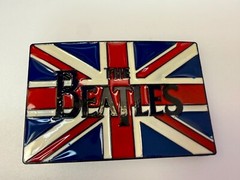 The Beatles Abbey Road Radio Show 1965 Album Union Jack Uk Flag Belt Buckle