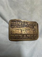 Vintage 1975 Silverton Durango Belt Buckle by Adezy Denver