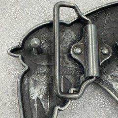 Black Bird Belt Buckle Swallow Flying Wings Metal Western Cowboy Biker