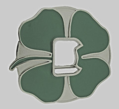 Shamrock Belt Buckles Clover St Patrick Day Irish Men Luck Vintage Bottle Opener