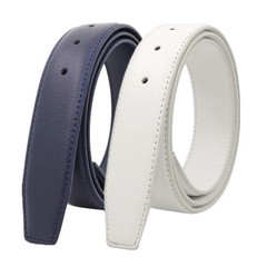 3.3 cm board buckle pin buckle belt strip, belt body, buckle-free white and