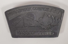 Monadnock Council (Merged 1992) – Massachusetts – BSA Belt Buckle – Hit Line