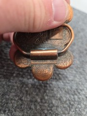 Vintage Indian Head Penny Belt Buckle Great American Buckle Co USA 1982