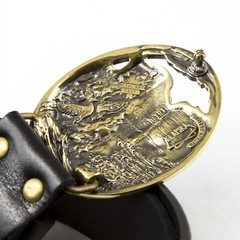 Cocker Spaniel brass belt buckle, Cocker Spaniel dog head, Hunting dog buckle
