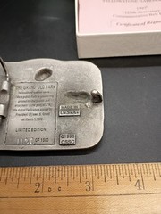 Yellowstone National Park 125th Anniversary Ltd. Edition Hamilton Stores Pewter