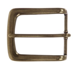 1 1/2&Prime; (40 mm) Nickel Free Single Prong Rectangular Belt Buckle