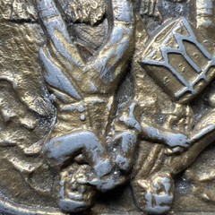 Vintage Brass Spirit of &rsquo;76 Belt Buckle 2 1/2&Prime; Wide Q28