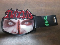 Twiztid Red Black Face Metal Belt Buckle NWT 110623JET