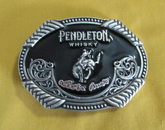 Pendleton Whiskey Let&rsquo;er Buck belt buckle Montana Silversmiths 2020