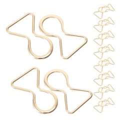 10 Pairs Winter Coat Belt Buckle Clothing Decors Alloy Suspender Buckles