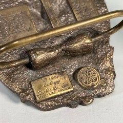 Harley-Davidson Vintage Eagle Buckle, Made in USA 1989 HARMONY 80303 B-33