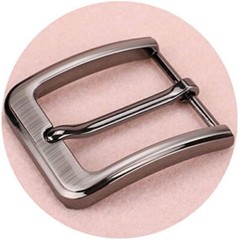 1.5 Inches (38-40 Mm) Belt Buckle Single Prong Square Replacement Buckle for Men