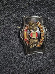 Vintage 1978 Honda Motorcycle Double Eagle Belt Buckle Made by AHM