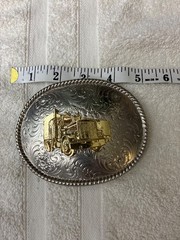 Big Rig Truck Belt Buckle Trucking Trucker Cowboy Rodeo hebilla del cinturón New