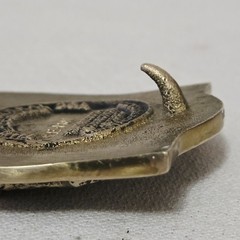 Belt Buckle – 1980 Twin City Federal #LE-1894 « Minnesota Voyageur » brass