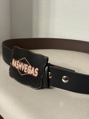 Wallet Belt BuckleNASHVEGAS Belt Nashville Country Money ID Credit Card 30-32 W