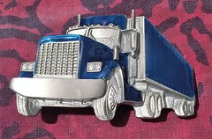 SEMI TRUCK BELT BUCKLE NEW