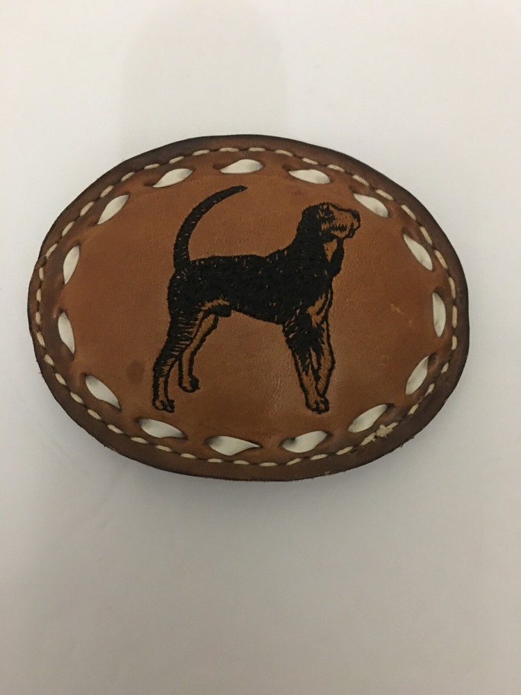 Leather Belt Buckle Dog Unbranded English Welsh Terrier Dog Lover Belt Buckle