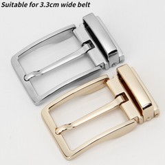 1PC Men Women Belt Buckle Zinc Alloy Pin Buckle for 3.3cm Replacements belt Head