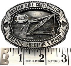 Brazier Mine Construction – Machine Erection & Repair Belt Buckle Gunmetal
