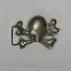 Skull and Crossbones Pirate Belt Buckle