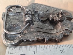 1993 Vtg Harley-Davidson Superglide Freedom Rider Belt Buckle Baron USA Chief