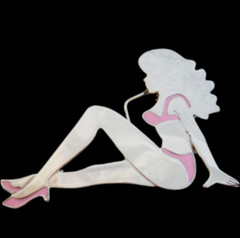 Sexy Girl Belt Buckle Mud Flap Girls Truck Drivers Nude Dancers Boucle Ceinture