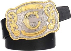INITIAL (C) BELT BUCKLE LETTER COWBOY WESTERN RODEO TEXAS STAR Hebillas Vaqueras
