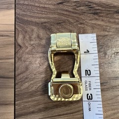 Nexbelt Gold Ratchet Belt Buckle Replacement Only Automatic Click Buckle Patent