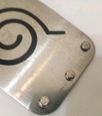 Naruto Uzumaki Belt Chrome buckle 2002 Masashi Kishimoto