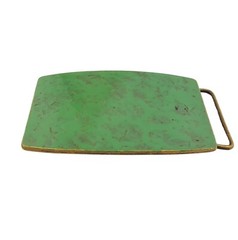 Brass Distressed and Hammered Belt Buckle with Patina finish