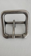 2 Plain Belt Buckle, Silver Color; Brass Color, Excellent Condition, 1.75&Prime; Belt