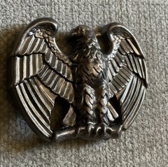Perched Eagle Belt Buckle Vintage 1980s AVON Patriotic Western See Pics