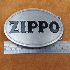 ZIPPO Belt Buckle, NEW in Gift Box, 4.25&Prime; x 3.0&Prime; Will Fit up to a 1.5&Prime; Wide Belt