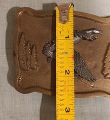 Belt Buckle Mens Flying Duck