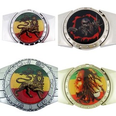 Reggae Lion of Judah Goth Tattoo Tribal RASTAFARIAN Belt Buckles Halloween Party