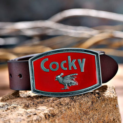 Cocky Belt Buckle for Men Western Cowboy Funny Cocky Rooster Belt Buckles for Wo