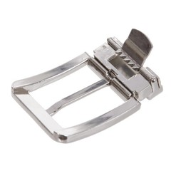 1 5/8&Prime; (40mm) Nickel Free Square Rectangular Clamp One Size, Satin Silver